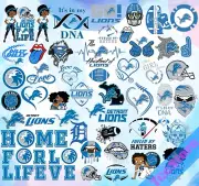 DETROIT LIONS SVG, DESIGNS BUNDLE, CUT FILES, SVG for Cricut