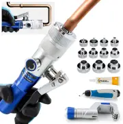 HVAC Hydraulic SWAGING Tool Kit for Copper Tubing Expanding 3/8 Inch to 1-5/8 In