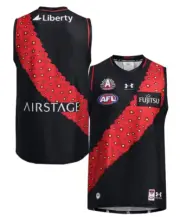 Essendon Bombers AFL 2024 Under Armour ANZAC Guernsey Sizes S-5XL!