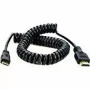 Atomos ATOM4K60C4 ATOMFLEX HDMI (TYPE-A) MALE TO MINI-HDMI MALE COILED CABLE