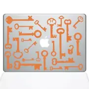 The Decal Guru Skeleton Keys MacBook Decal Vinyl Sticker - 15" MacBook Pro (2...
