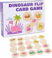 Yulokdwi Memory Matching Game for Kids | Early Developmental Toys,Logical Thinking Training Toys for Children Aged 3+, Dinosaur Pattern Educational Learning Playset