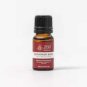 Zea Essentials Cinnamon Bark 100% Pure Essential Oil 10 ml – Energising Aromatherapy Oil for Circulation & Pain Relief – Warming, Antiviral & Anti-Inflammatory for Natural Healing & Comfort