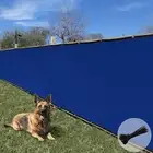 Blue 6ft Privacy Fence Screen Windscreen Cover with Grommets for Backyard Patio