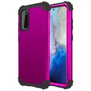 MCC Impact Samsung Galaxy S20 FE 4G 5G Shockproof 3in1 Rugged Case Cover G780 G781 [Purple]
