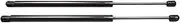 2pcs Auto Rear Tailgate Boot Gas Spring Struts Prop Lift Support Damper ，Compatible With SEAT LEON ST (5F8) Estate 589mm(Black Carbon Fiber)