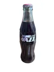 1994 UTAH JAZZ 8 OUNCE GLASS Coca-Cola COKE BOTTLE FULL Collectible