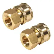 YAMATIC Pressure Washer Quick Connect,3/8 Quick Connect Fitting, 3/8'' Female...
