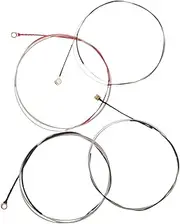 HONITANO 1/4 Size Violin Strings Universal Set Diy Assembly Parts Violin Repair Kit Musical Instrument Strings