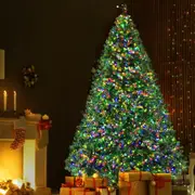 8FT Christmas Tree | Tips: 1436 | LED Colour: Multicolour | LED Count: 3190