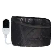 Electric Hair Heating Cap Thermal Treatment Steamer Cap Hair Spa Cap Hair Care Hat for Women Home black