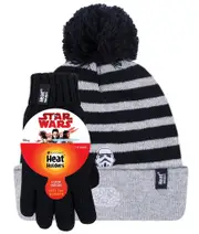 HEAT HOLDERS Licensed Star Wars Hat and Gloves-Kids