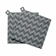 Rig-Tig Hold On Potholders 2pcs Set Pot Holder Mat Trivet Silicone Grey L 20.5cm
