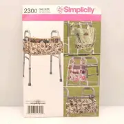 Simplicity 2300 Walker Accessories Tote Bag Organizer Sew Pattern 5 Views
