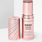 Revolution Glow Mega Beam Stick Face and Body Highlighter Rose Gold 0.63 oz