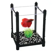 Betta Fighting Fish Black Arc Tank 1L Beginners tank by Aqua One