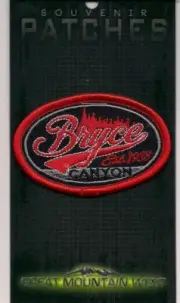 Bryce Canyon National Park Utah Souvenir Patch Since 1928