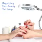 USB Table Lamp LED Table Light with Clip Makeup&Beauty Desk Lamp Magnifying░