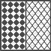 CrafTreat Moroccan Stencils for Painting on Canvas, Wall Art, Home Decor, Scrapbooking and Journal Notebook - Moroccan Trellis - 6X6 - Reuseable Moroccan Pattern Stencil for Room Decor & Scrapbooking