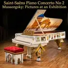 Mussorgsky Pictures, Saint-Saens Yamaha Disklavier Clavinova Player Piano