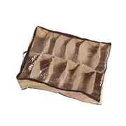 2x 12Pair Shoe Organiser Holder Under Bed Closet Wardrobe Storage Fabric Bag Box