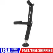 Motorcycle Rear Wheel Stand Paddock Stand Chain Wheel Roller for Motorbike Black