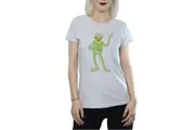 The Muppets Womens/Ladies Classic Kermit Heather T-Shirt (Heather Grey) - UTBI1159