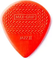 Dunlop 471R3N Max-Grip Jazz III, Red Nylon, 24/Bag