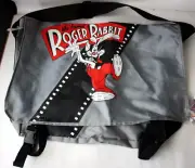 RARE VINTAGE 1987 WHO FRAMED ROGER RABBIT 21" SHOULDER BAG NEW WITH TAGS NOS !
