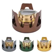 Portable Brass Alcohol Stove Windproof For Spirit Burner for Camping Hiking