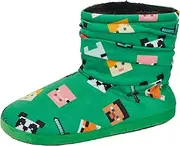 [Minecraft] Slipper Boots for Kids Slouch Gamer Fleece Slippers Girls Boys House Shoes
