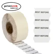 Best Before Price Gun Labels BLK 26x12mm CT4 Various Quantities Lynx Puma Motex
