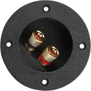 UPKOCH 6pcs Box Speaker Terminal Cup Stereo Junction Box for Easy Wiring Durable Binding Posts for Subwoofer Loudspeaker Connections