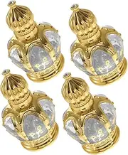 Healeved 4pcs Bottle Liquor Refillable Perfume Bottle Liquid Milk with Lids Drinks Drink Nozzles Hydrate Juicer Essential Oil Rollers Oil Roller