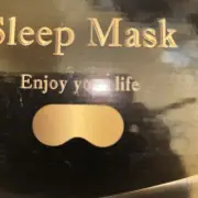 Mr Qui Sleep mask Bluetooth Black NIB