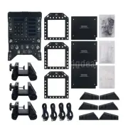 WINWING F18 Cockpit VR Set Panel with 3 MFD and Bracket for Flight Simulator