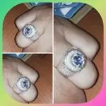斯里蘭卡天然錫蘭藍寶石藍寶石戒指