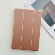 MCC For Samsung Galaxy Tab A8 10.5" X200 X205 Smart Cover Soft Back Case [Rose Gold]