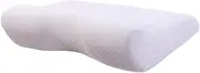 Folpus Memory Foam Cervical Pillow Neck Support Pillow Comfortable Lightweight with Removable Cover for Sleeping for Home Women Men