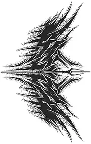 Best Friend Tattoos,Flame Pattern HC-HC-564,Flame Tattoos,Resilience,Real Tattoo Look,Lasts 1-2 Weeks,Water-Resistant,18 x 11 cm