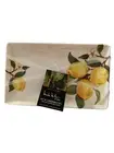 Nicole Miller Lemon Tree Branch Melamine 8” x 5” Appetizer Plates NWT Set of 4