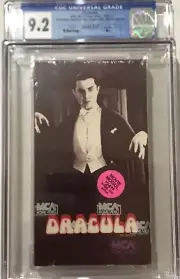 DRACULA Sealed vhs not Betamax MCA Rainbow Bela Lugosi Gothic Vampire Horror New
