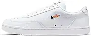 [Nike] Men's CT1726-100_43 Low-Top Sneakers, White, 10 UK, White, 9.5 US