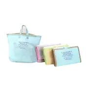 Portable Reusable Bath Hanging Mesh Bag Organizer for Toiletry Storage