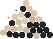 LRXIYODE 30Pcs Pieces Comfortable Game Accessories for Checkers and Chess Lightweight and Easy to Store Compatible with Board Games for Adults