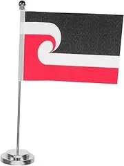 NUOBESTY Heritage Design Desk Flag Mini Table Banner for Office Home Event Decor