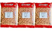 3 Packets x 1kg (3kg) Raw Peanuts Kernels shelled with Skin Premium Quality