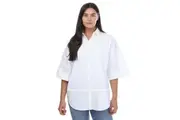 Ted Baker Womens/Ladies Orlanda 3/4 Length Oversized Shirt (White) - UTGT631