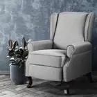 Recliner Armchair Large Backrest Lounge Sofa Chair Adjustable Back & Leg Rest