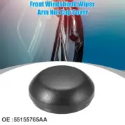 Car Front Windshield Wiper Arm Nut Cover Cap Black Fit for Jeep Compass 17-22